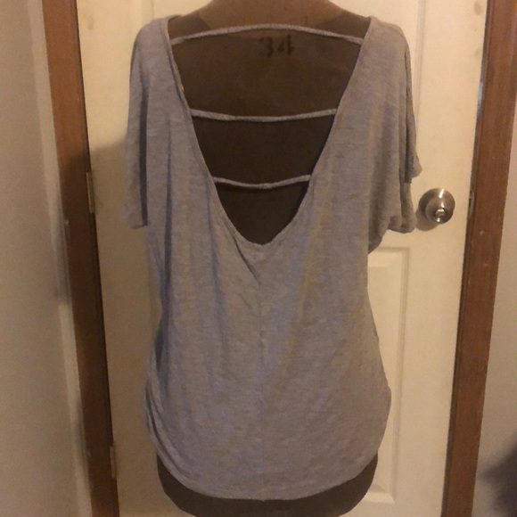 Vanity Tops Ladder Back Tshirt Poshmark